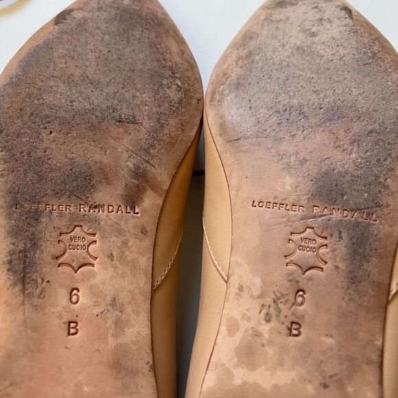 Loeffler Randall Ankle Wrap Flats - Picture 5 of 7